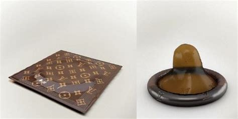 Louis Vuitton se met aux préservatifs .